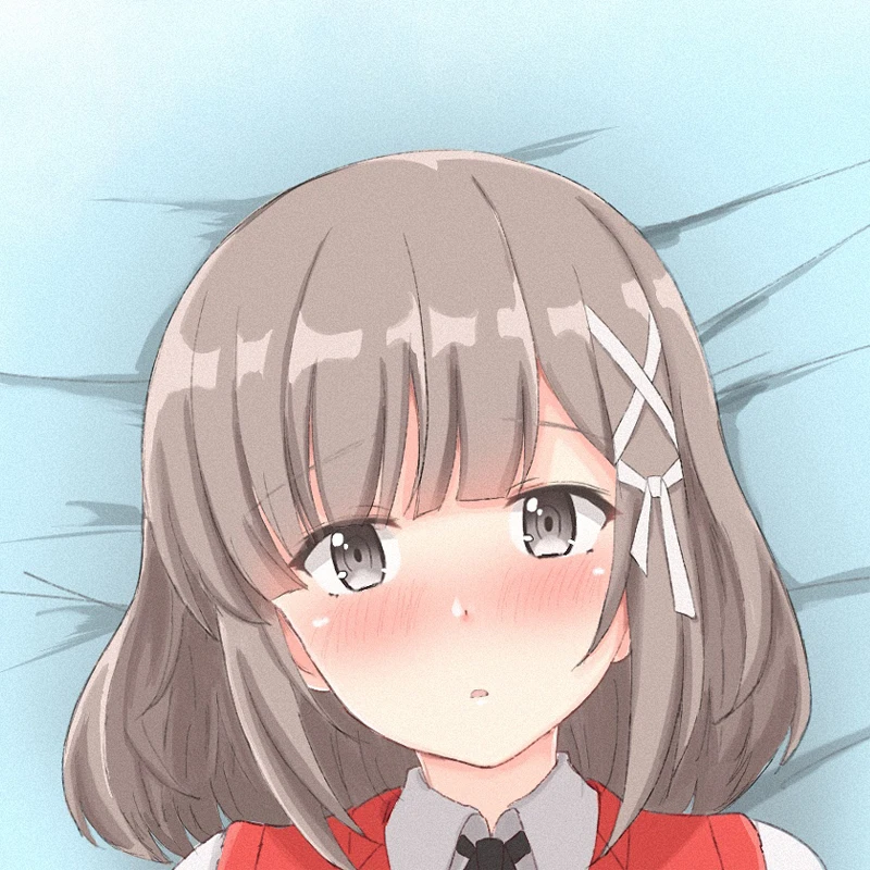 

Dakimakura Anime Pillow Cover Mutsuishi Haruna Double Sided Print 2Way Cushion Cover Xmas Gifts