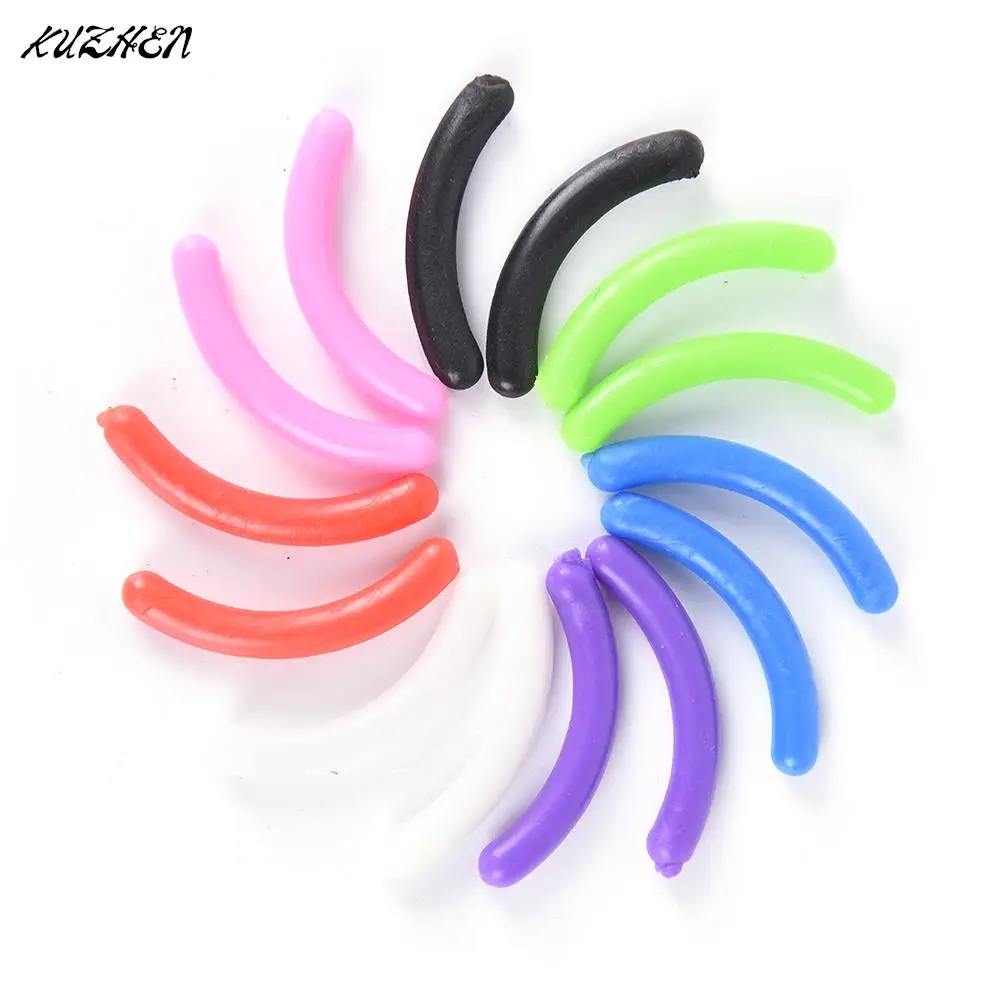 15Pcs/set Eye Lash Curling Makeup Accessory Eyelash Curler Replacement Silicone Pad High Elastic Renewable Curler Makeup Tools