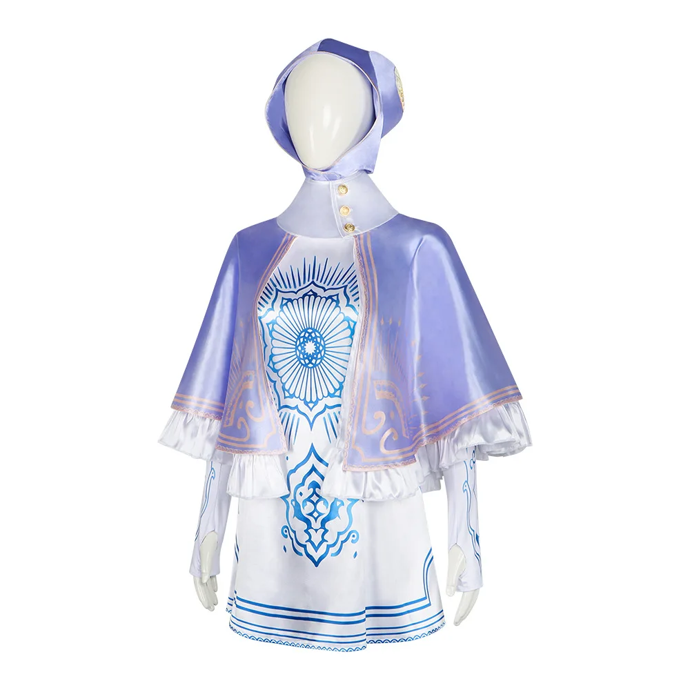 Street Fighter Ingrid cosplay outfit, game role-playing costume, stage performance cosplay, Halloween costume view 3