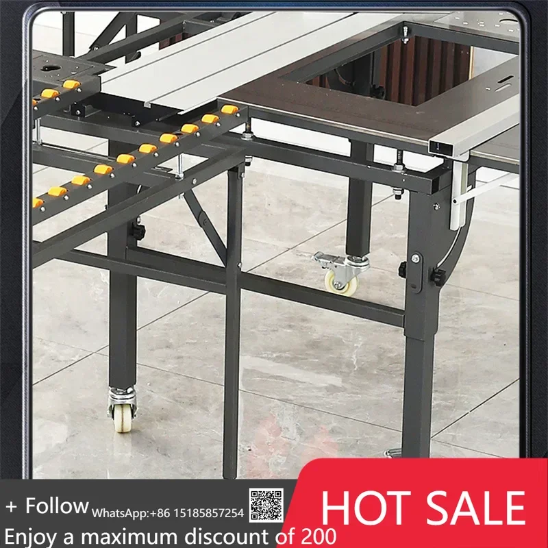 

Новая прецизионная пила с раздвижным столом, деревообрабатывающий верстак, многофункциональная складная пила, режущая пила без пыли, специальная