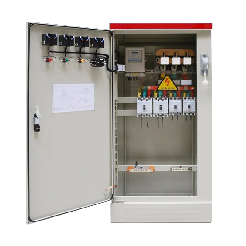 

Steel Power Distribution Cabinet Electrical Control Panel Board With Switchgear For Power Management