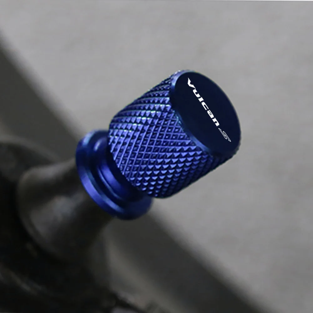 Tire Valve Cap CNC Motorcycle Accessories For Kawasaki Vulcans Vulcan S 650 VN650 S650 1000 6 Stem Covers Aluminum Alloy Airdust