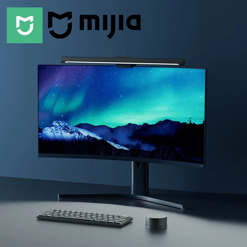 MIJIA Computer Monitor Light Bar 1S,Wireless Remote,No Screen Glare,High CRI For Student Eyes Protection Reading Learning