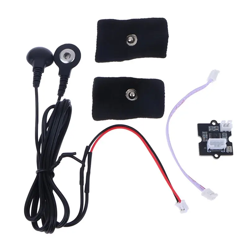 B44C Grove Skin Resistance And Conductivity Sensor Set 1Set GSR Current Sensing Measurable