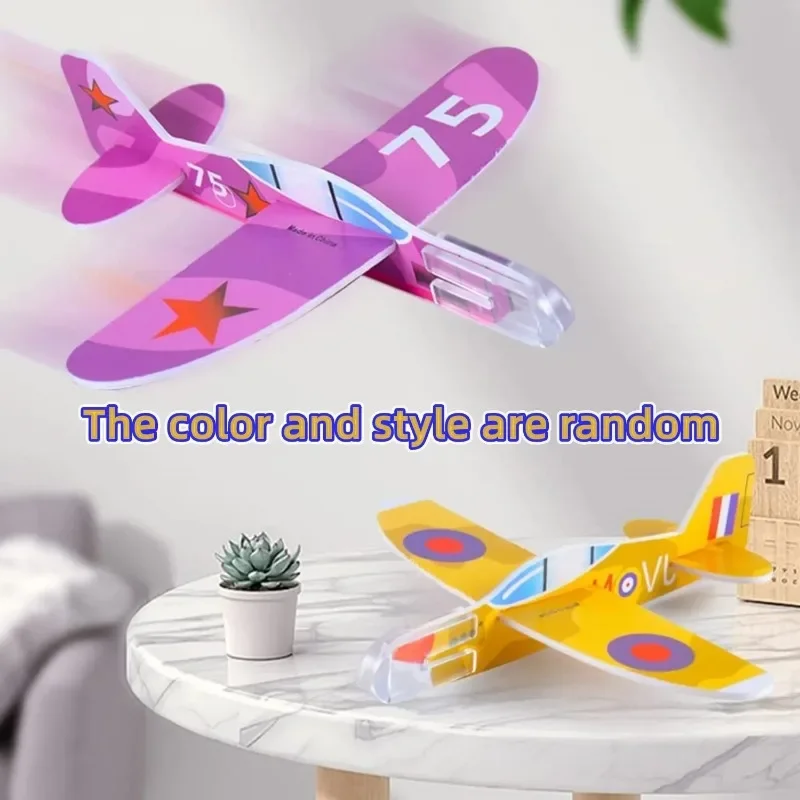 50 Pcs Foam Gliders Planes Toys for Kids, Paper Airplane, Party Favors Goodie Bag Stuffers, Outdoor Flying Toys Boys and Girls