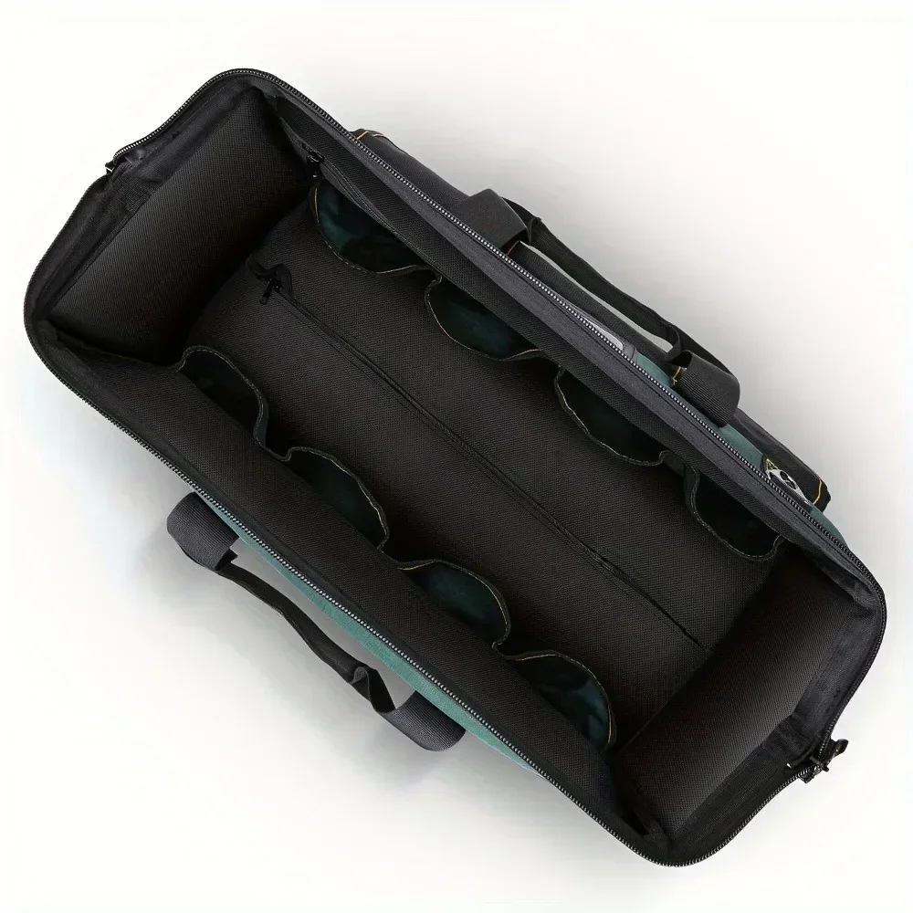 Imagem -06 - Heavy Duty Pull Rod Tool Bolsa com Rodas Organizer Pouch Garagem de Armazenamento para Eletricista e Carpinteiro Alta Qualidade