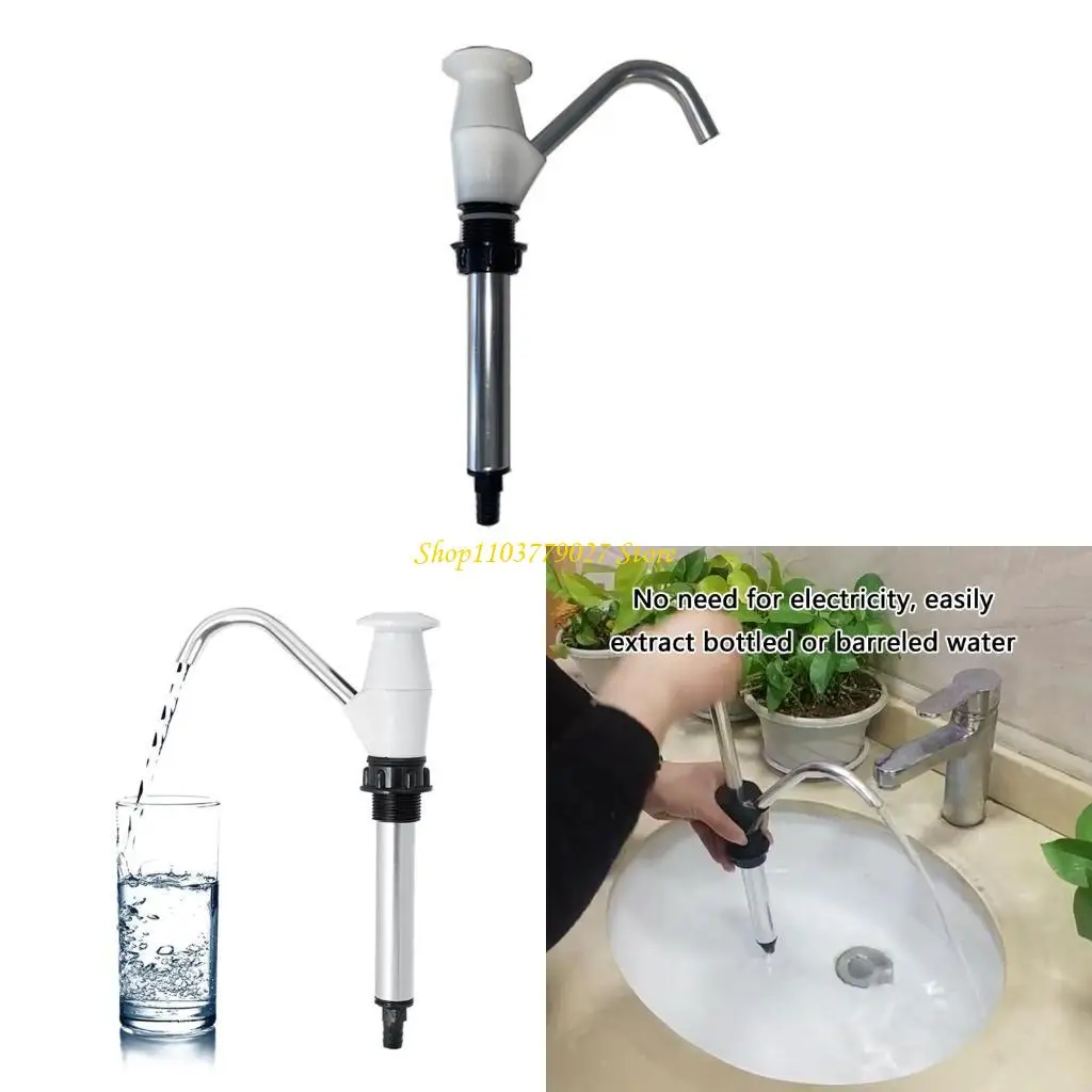 

C4DF прочный металлический ручной насос для ручной работы для караванов раковины портативные аксессуары для кемпинговых прицепов