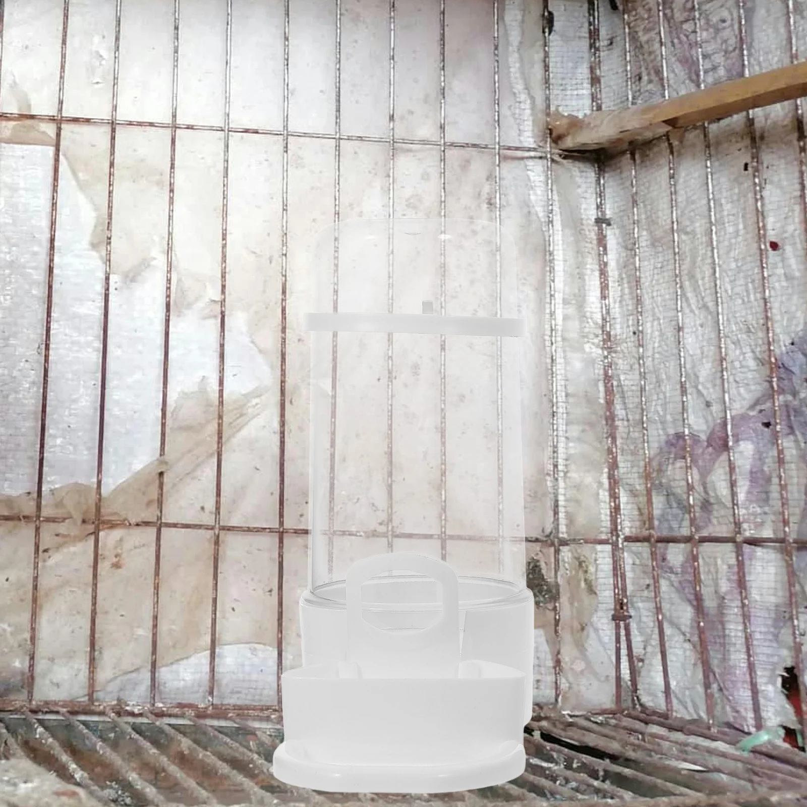 

Parrot Automatic Water Dispenser 480Ml Spacious Reservoir Clean Safe Drinking Supply for Bird Cage Water Feeder Parakeet Budgie