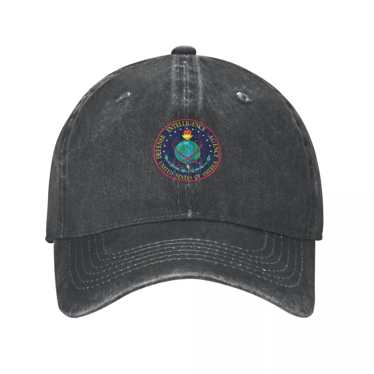 Defense Intelligence Agency Logo Cowboy Hat Beach Outing Luxury Brand Caps Male Women's