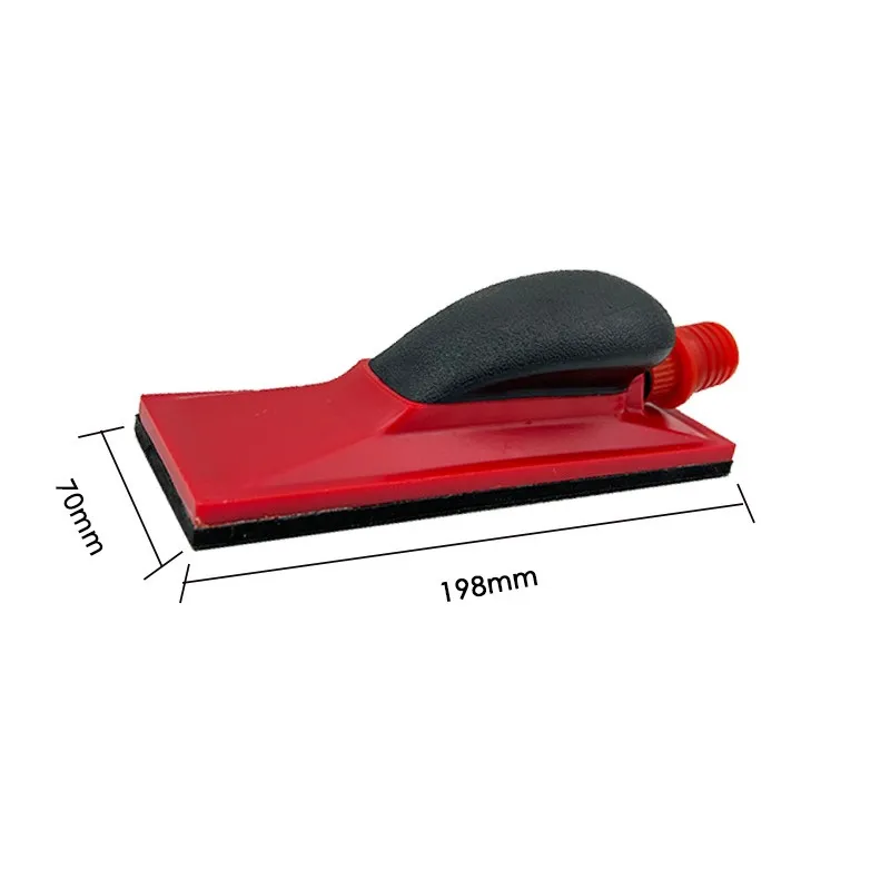 AEE6-Grinding Tool Push Plate Hand Grinder Sanding Tool For Automotive And Furniture Polishing - 70X198mm Hand Block