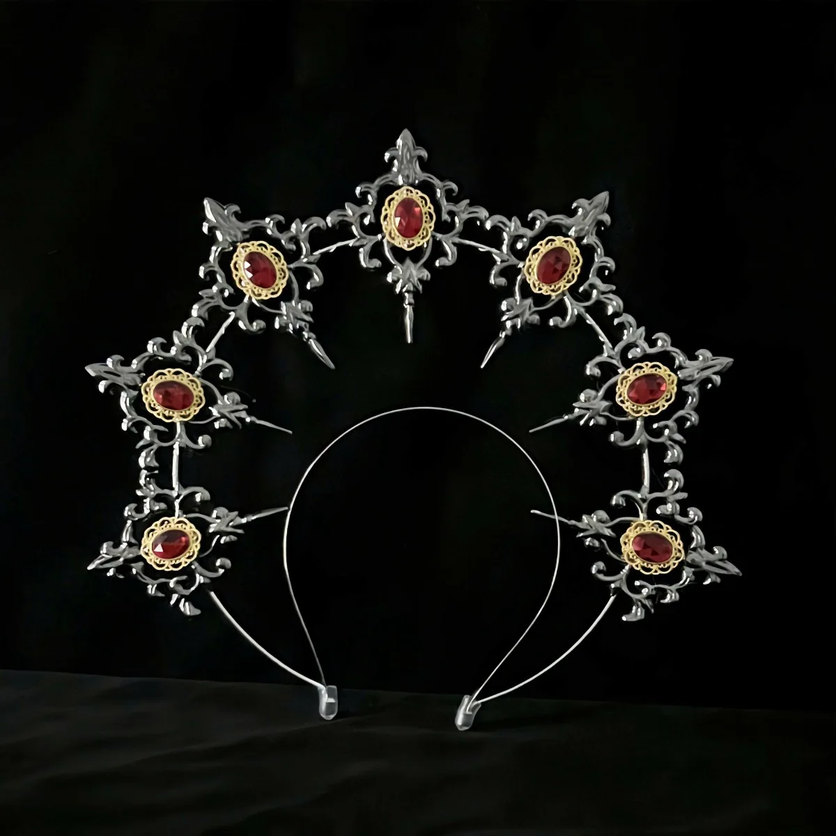 

Lolita Sun Halo Headdress Stars Goddess Crown