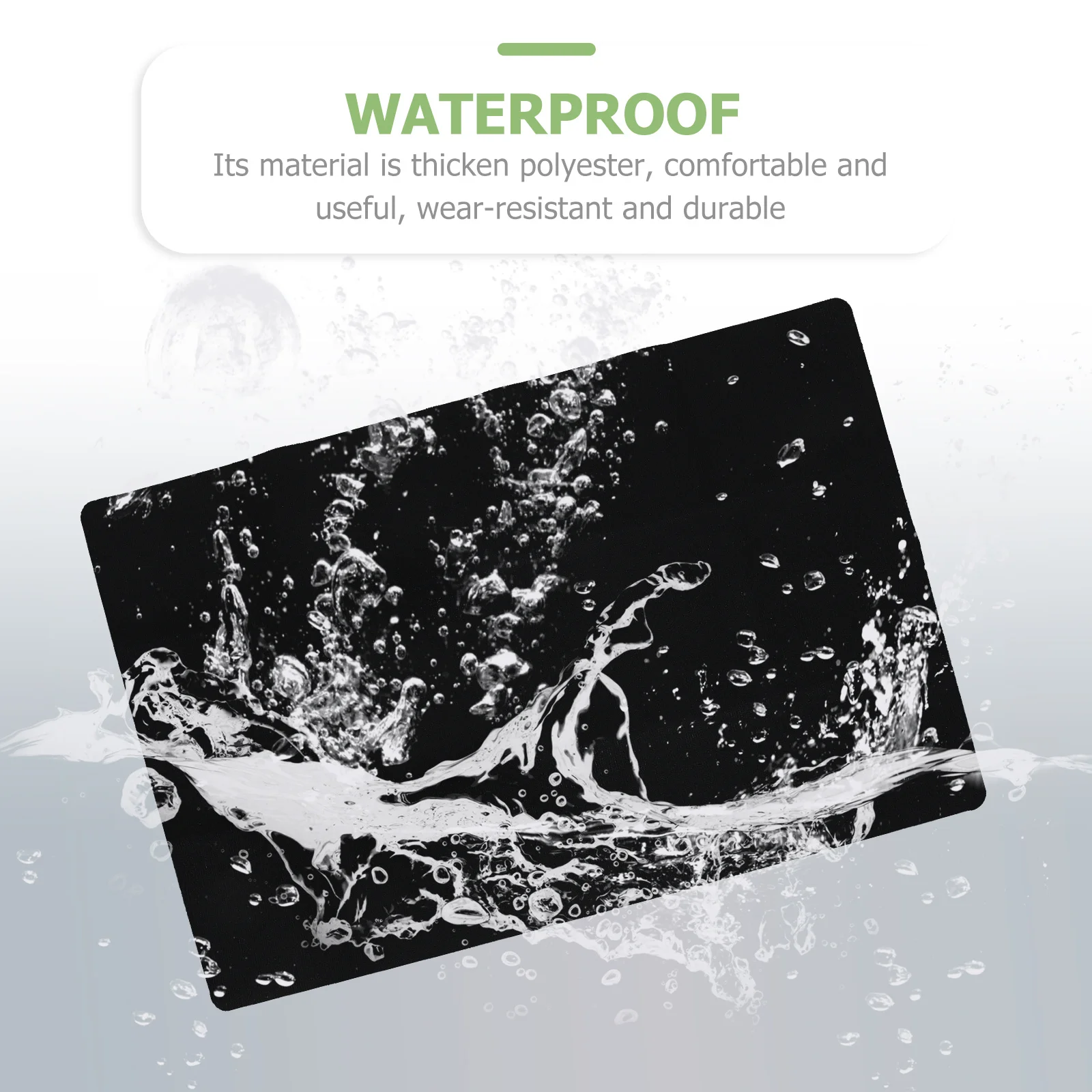 كرسي الكلمة حصيرة الثقيلة مكتب عمل كرسي حصيرة عدم الانزلاق سطح يحمي من الخدوش تسرب البقع نشمر التخزين