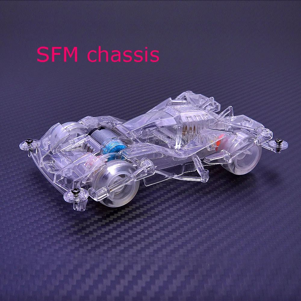 1box DaXing Full Transparent 1/32 Mini 4WD Car 4WD Brothers Clear BROCKEN GIGANT/BEAT MAGNUM/VICTORY MAGNUM SFM/TZX