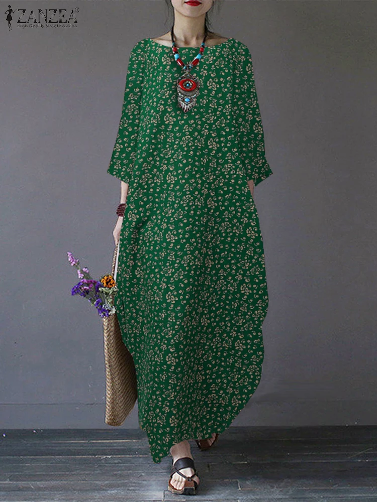maxi dress with slit Pineda Pegged Back Slit Polyester Maxi Dress