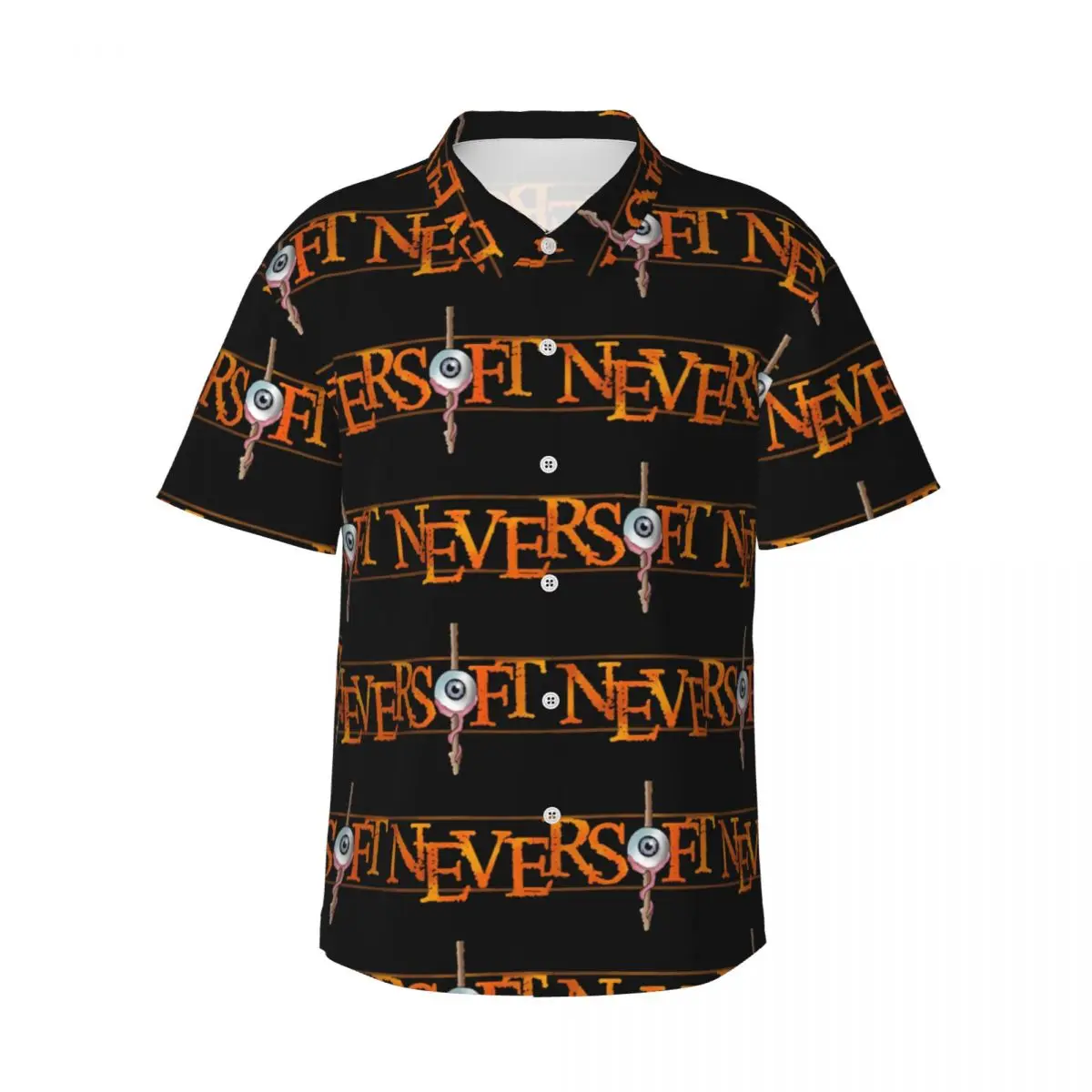 

Neversoft Men's Shirts Hawaiian Short Sleeve Shirt Funny Button Tops for Summer Beach