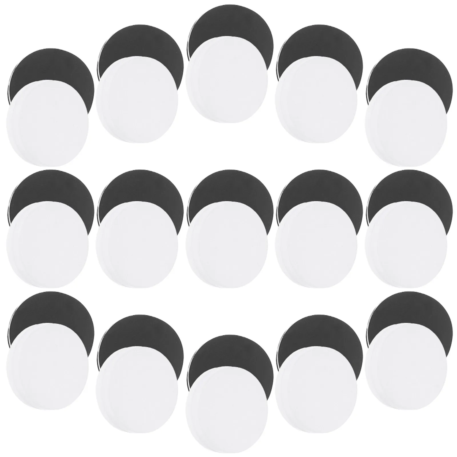 

30pcs White Chess Pieces Durable Round Replacements for Board Chess Replacements Board Games Accessories