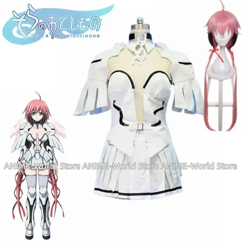 

Anime Sora No Otoshimono Ikaros Cosplay Costume Custom Made