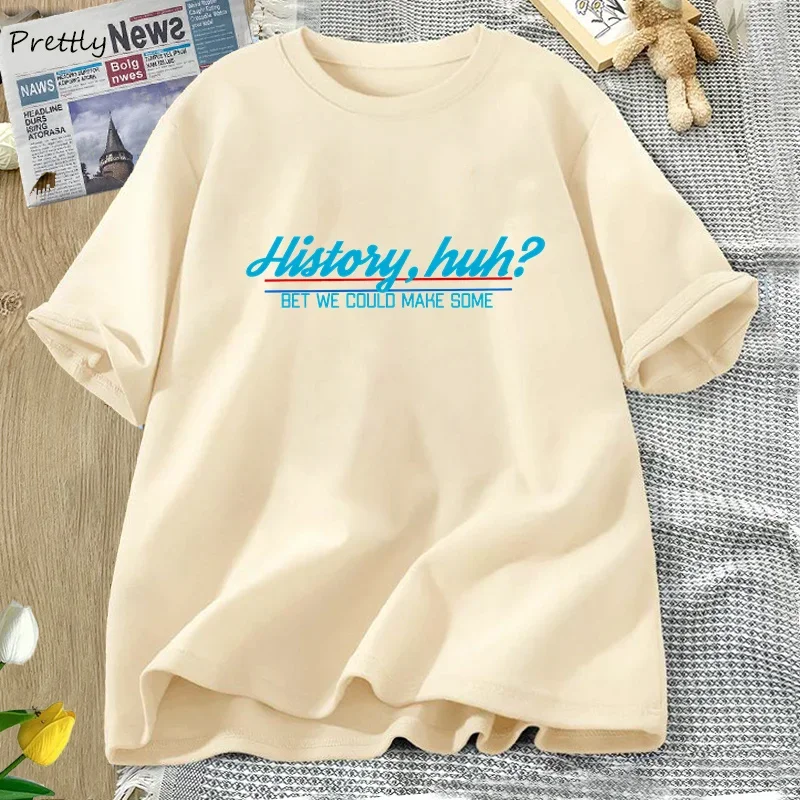 Red White and Royal Blue Tshirts Woman History Huh Bookish T Shirt Book Lover Alex and Henry Print T-shirts Oversize Streetwear