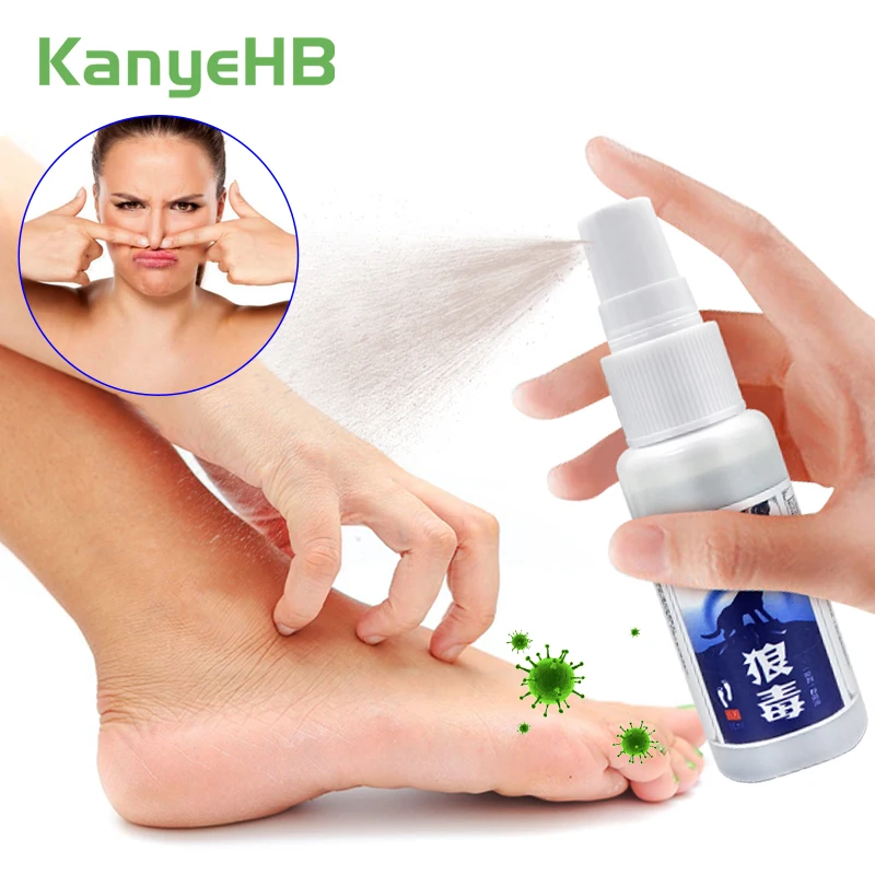 

1pcs Beriberi Spray Tinea Pedis Plaster Medical Athlete's Foot Treat Liquid Inhibit Fungi Anti-inflammatory Cure Foot Odor S089