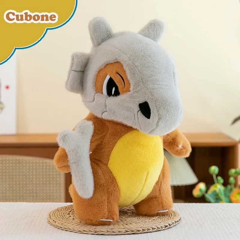 Pokemon cubone brinquedos de pelúcia pokémon anime plushie bonecas 45/70cm kawaii travesseiro coelho recheado cubone presentes de natal para crianças