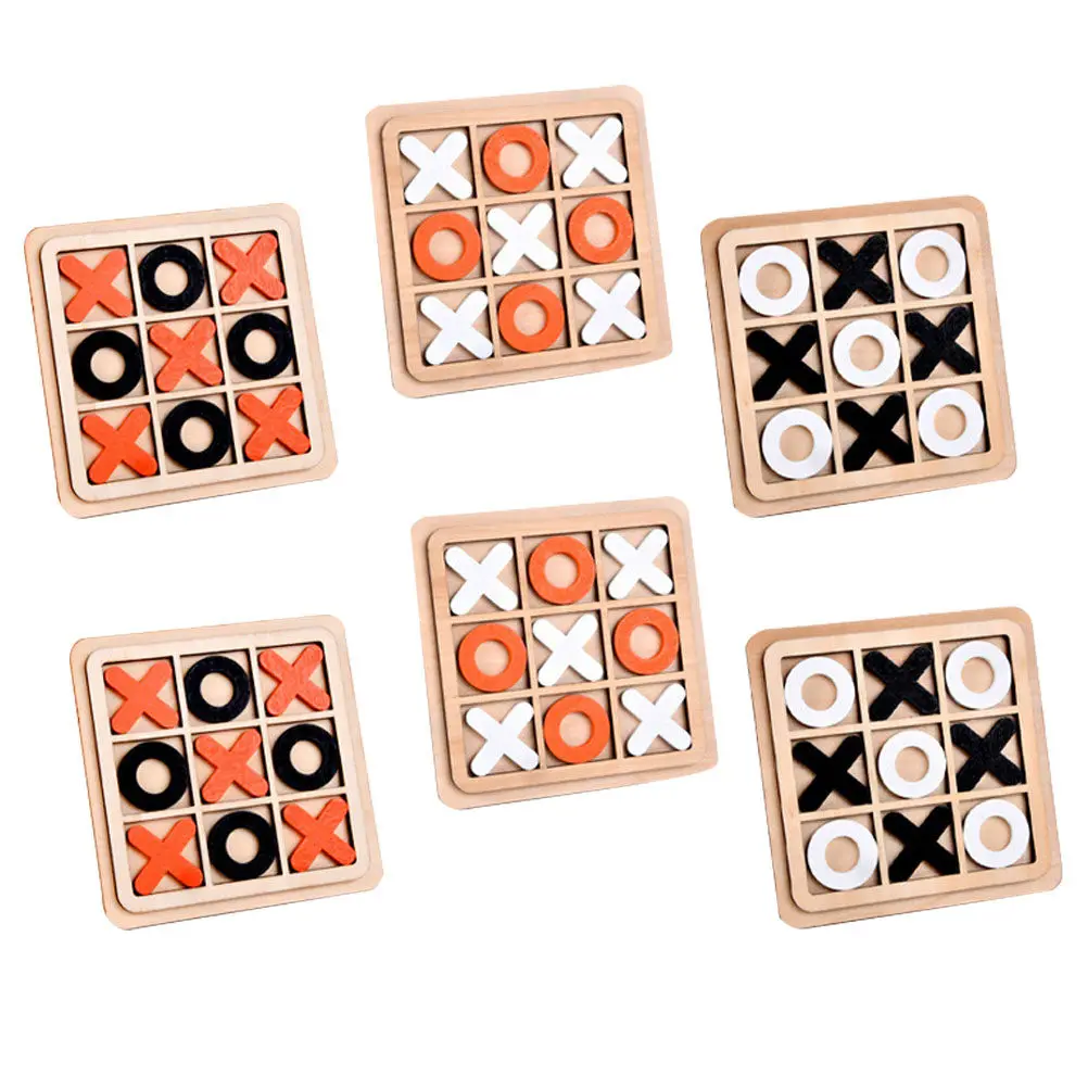 

6Pcs Board Interactive Educational Game Kids Logical Thinking Parent Child Activity Portable Family Playset