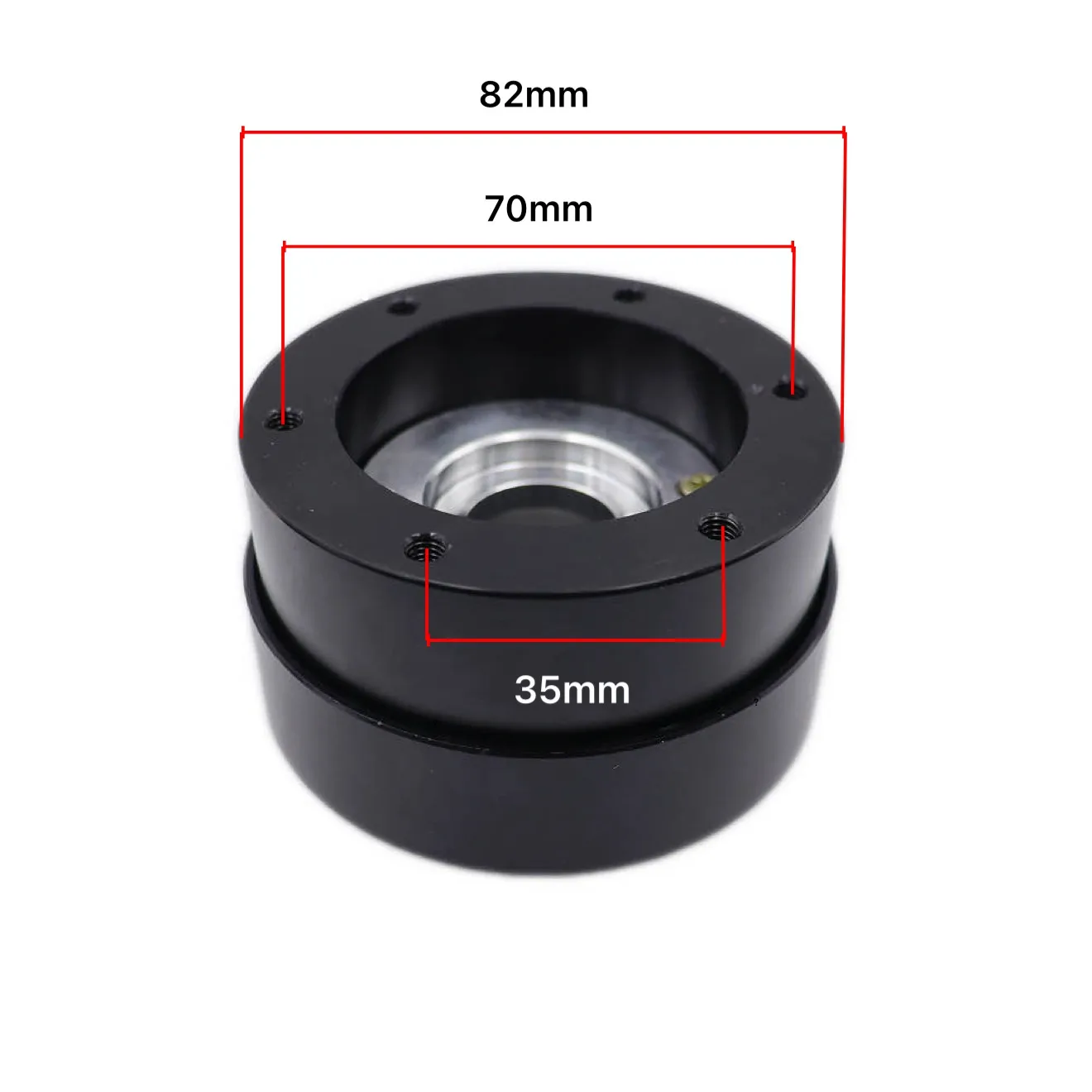 For SIMAGIC M10 A/Mini  MOZA Quick Release 6 Hole  70mm Racing Simulator Game Steering Wheel Hub view 6