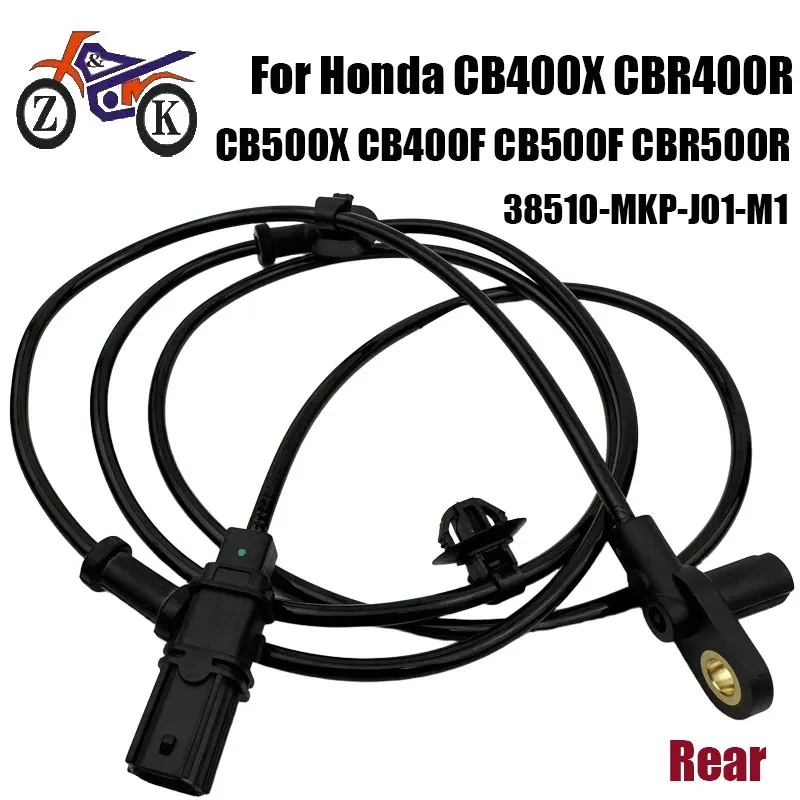 

1PC ABS Wheel Speed Sensor For Honda CB400X CBR400R CB400F CB500X CB500F CBR500R Motorcycle Rear Wheel Sensor 38510-MKP-J01-M1