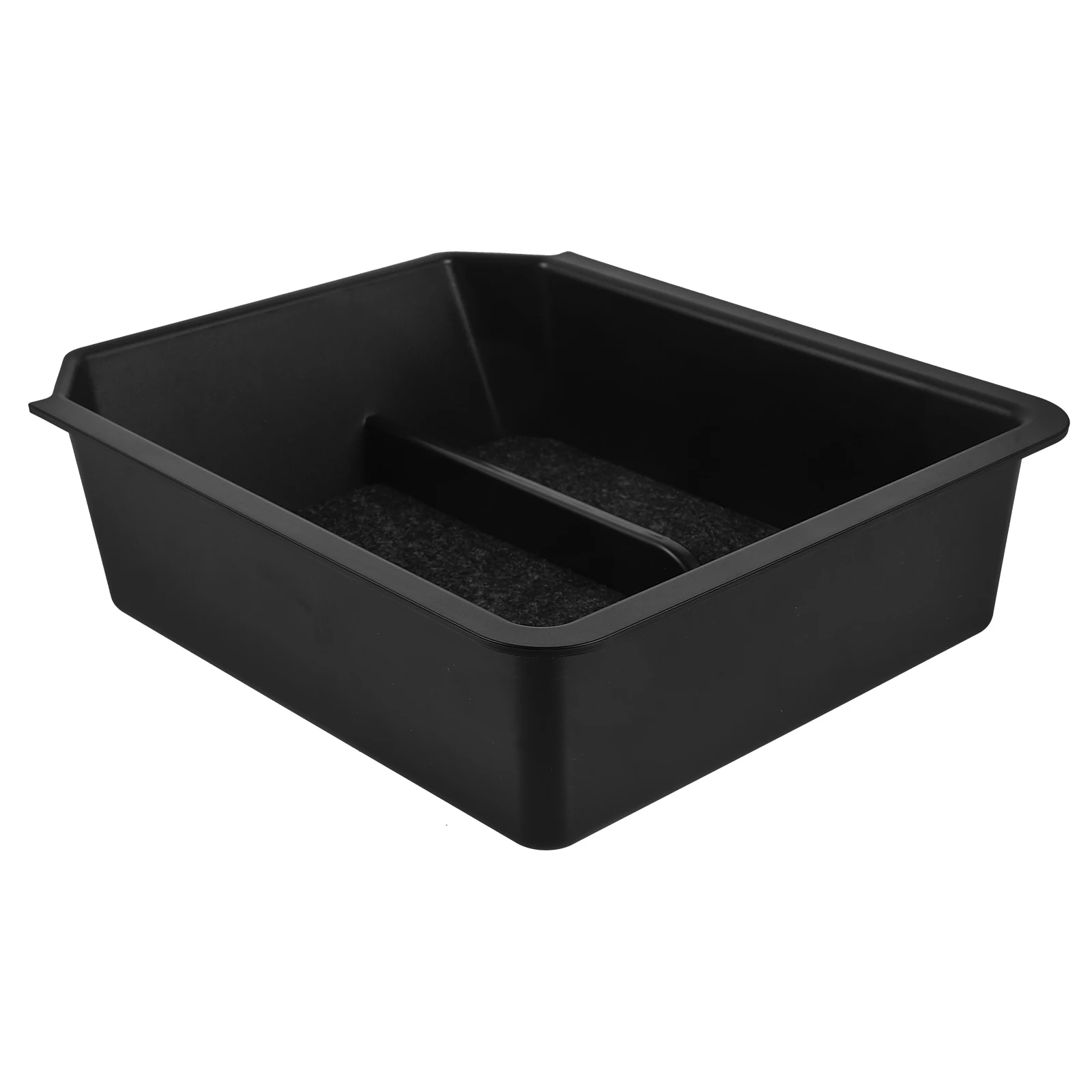

Central Control Storage Armrest Organizer Center Console Plastic Middle Tray Sturdy Materials Compact Design Car