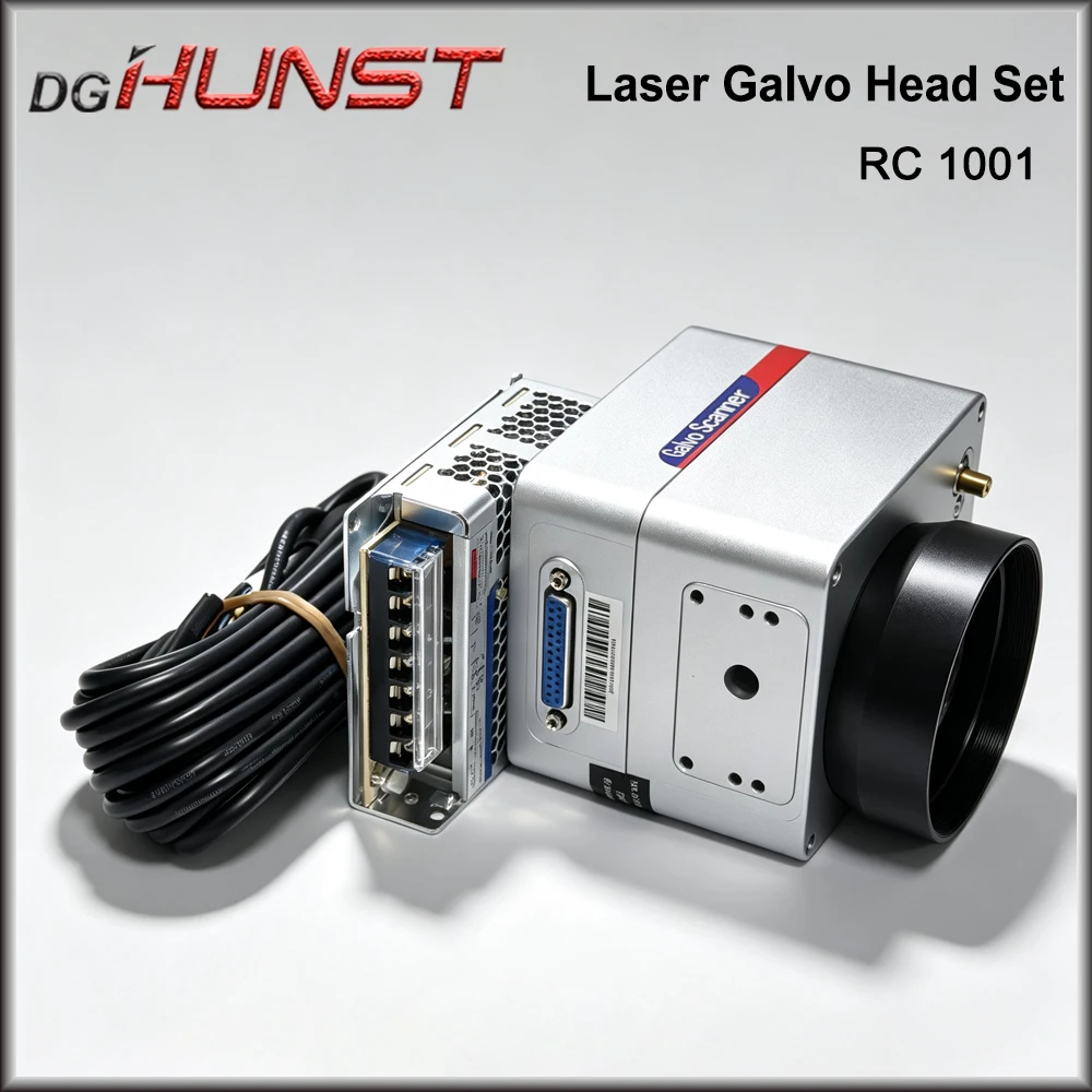 Galvo Scan Head - HUNST SINO-GALVO RC1001 CO2- en fiberlaser-scan-galvo-kopset,