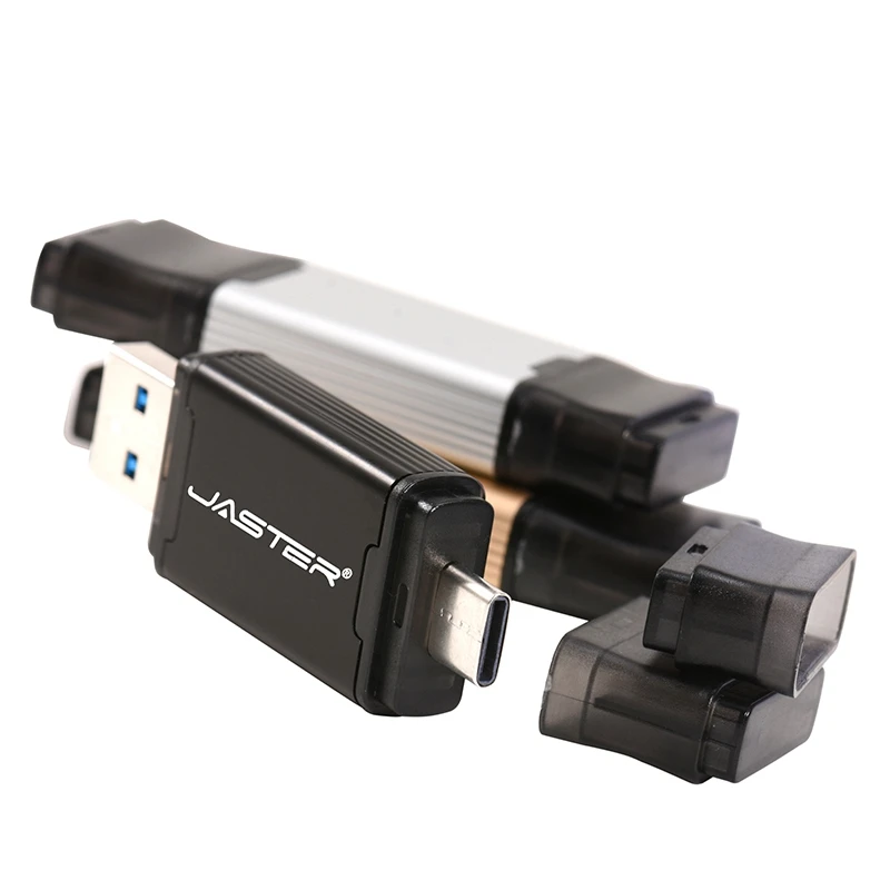 

Type-C 2 IN 1 High speed flash drive 360° Rotate Freely Pen Drive 128GB/64GB/16GB Multi-format Compatible U Disk 32GB Pen Drives