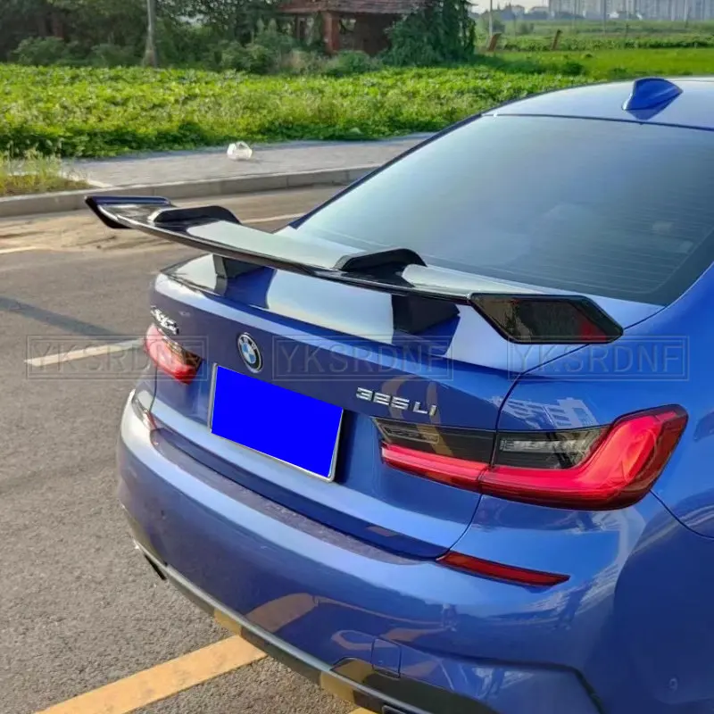 Rear Boot Wing Trunk Spoiler Carbon Fiber For BMW M1 M3 M4 M5 M6 G20 G22 G23 G80 G82 G14 F32 F36 GT Style Forging Carbon 2018-Up