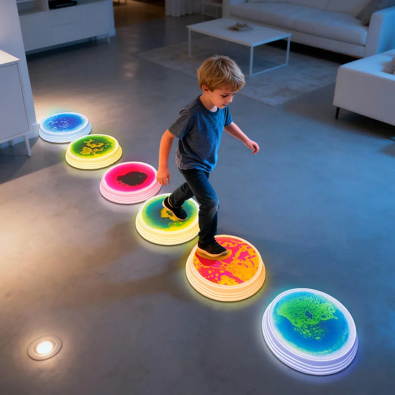 pierres-lumineuses-hengfu-pour-l'entrainement-a-l'integration-sensorielle-planche-d'equilibre-coloree-antiderapante-et-lumineuse-pour-exercices-sensoriels-en-interieur