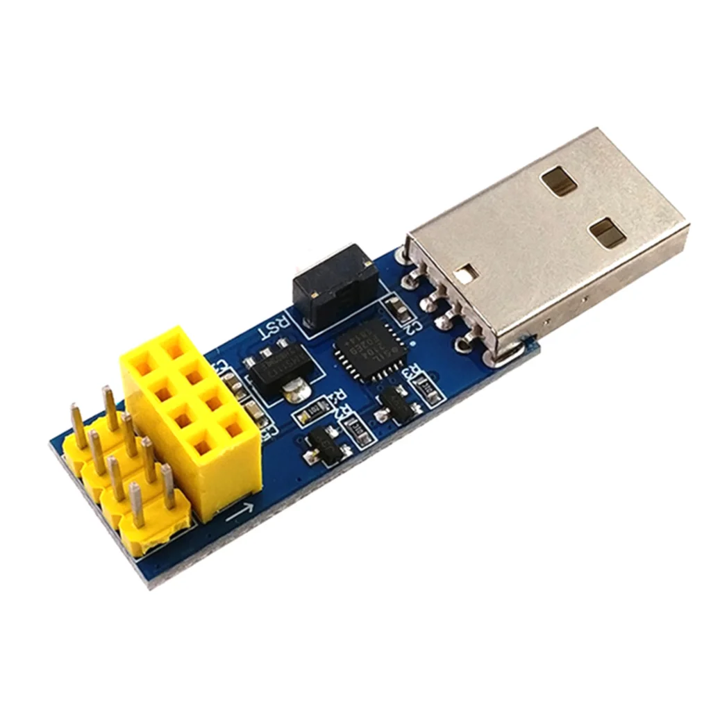 CP2104 USB To ESP8266 ESP-01 ESP-01S WIFI Module Programmer Adapter Download Debug Link  CH9102F