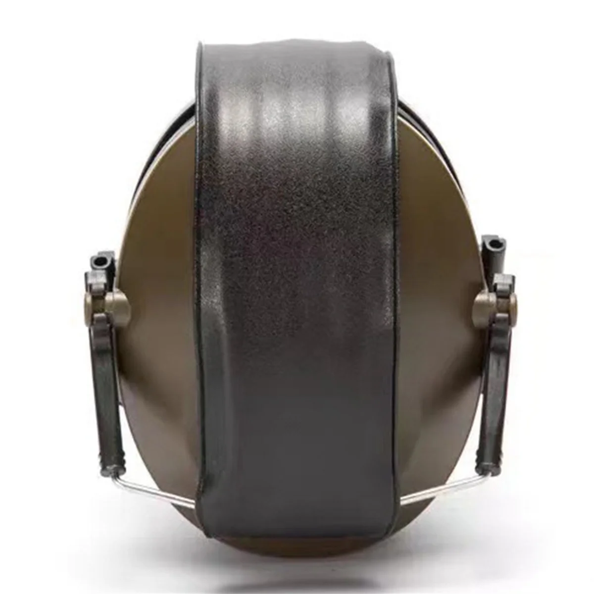 A57G-Cuffia tattica Protezione del lavoro Cuffie antirumore per isolamento acustico per il sonno industriale Cuffie antirumore tattiche, Verde