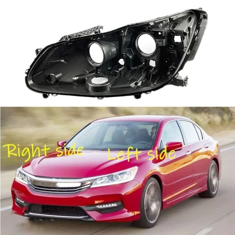 

Headlight Base for Accord 9.5 Generation 2016 2017 Headlamp House Car Rear Base Front Auto Headlight Back House