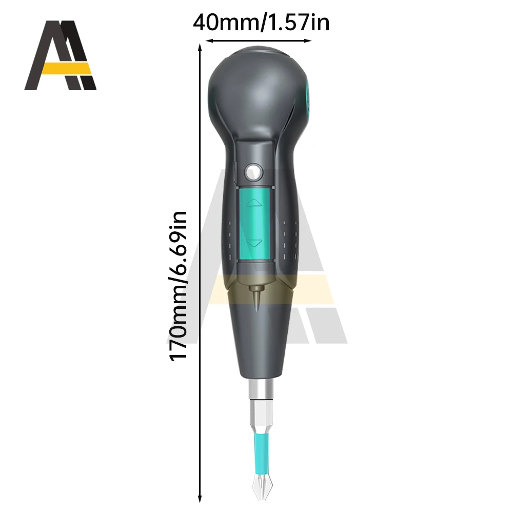 Multifunctional Brushless Mini Electric Screwdriver Lithium Battery Cordless Rechargeable Screwdriver Household Electric Tool