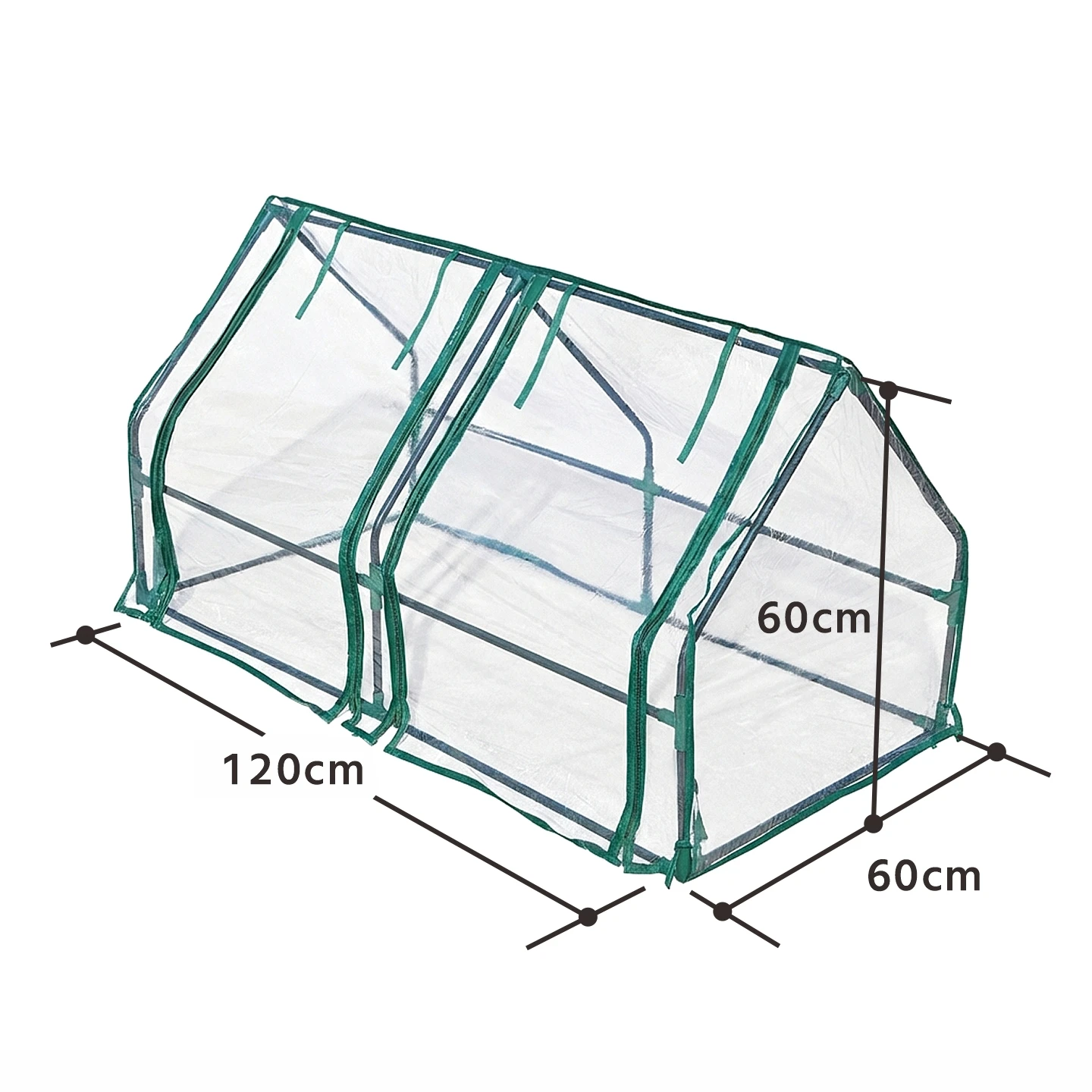 Outdoor Plant Greenhouse Strawberries Orchids Protection Tent Windproof Sunroom Transparent for Gardening And Horticulture