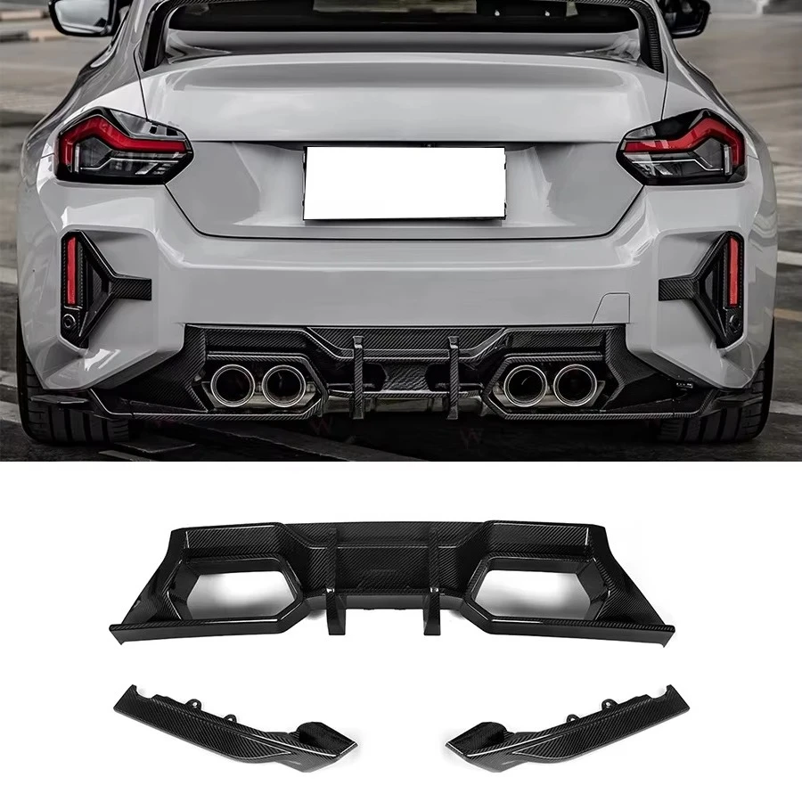 

High Quality Carbon Fiber Car Bumper Rear Diffuser for M2 G87 2023+ Rear Bumper Lip Splitter Diffuser Car Bodykit