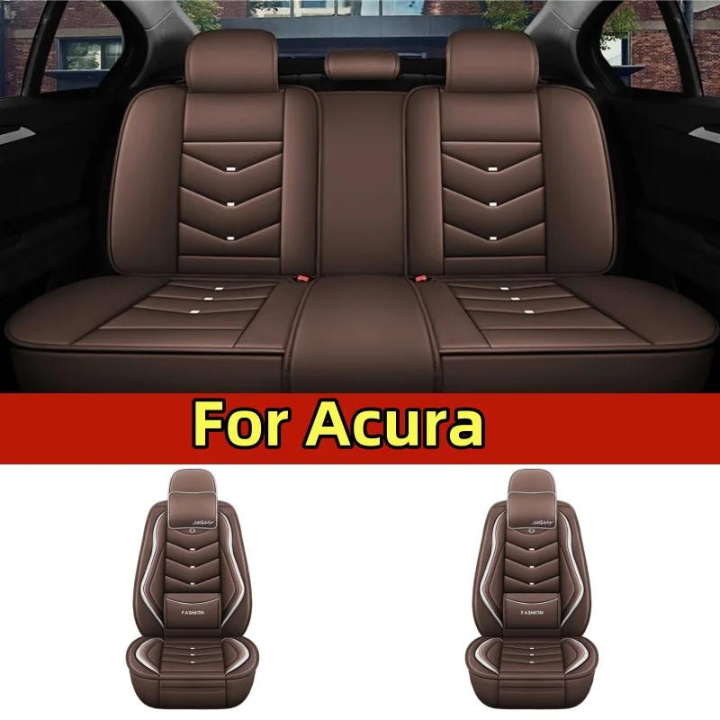 

Для Acura ZDX 2006-2024 автомобильное сиденье водонепроницаемый из искусственной кожи износостойкий роскошный подголовник с твердой талией и полной оберткой чехол на сиденье