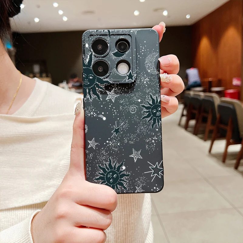 Case For Redmi Note 13 Cases Redmi 12 Case Imitating Star Sky Graphic Case For Xiaomi Redmi Note 12 Pro Plus 12S 11S 11 10 Cover