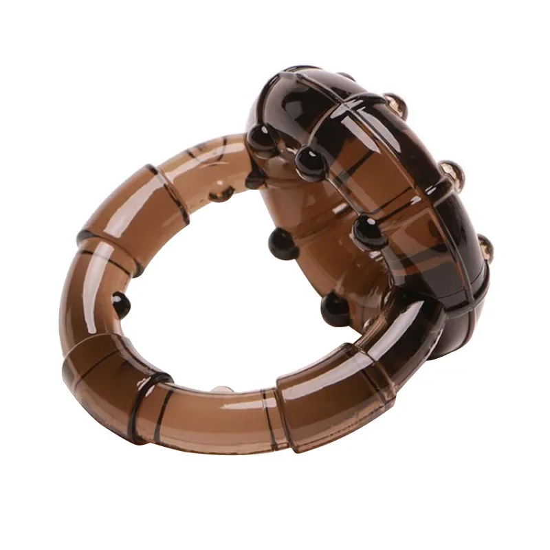 سيليكون القضيب الدائري الكرة نقالة للرجال الانتصاب الوقت أطول خاتم الديك رجل الجنس الكبار كيس الصفن القضيب الدائري تأخير القذف لعبة