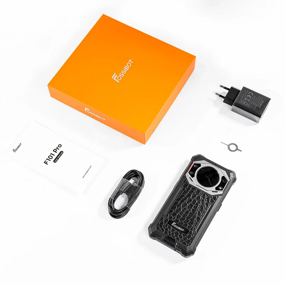 FOSSiBOT F101 PRO Rugged Smartphone Android 13 10600mAh 5.45" FHD+ 8GB 128GB Mobile Phone 24MP 18W Fast Charge Cell Phone NFC