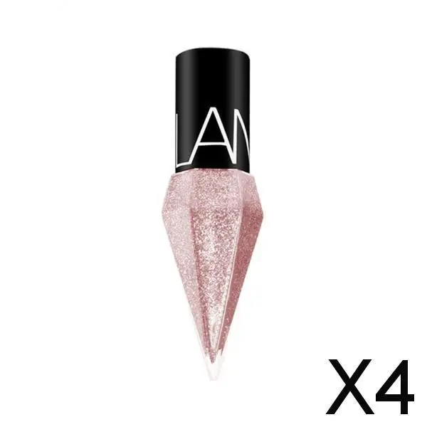 Confezione da 2-4 ombretti liquidi liquido per Eyeliner scintillante duraturo per ragazze sirena