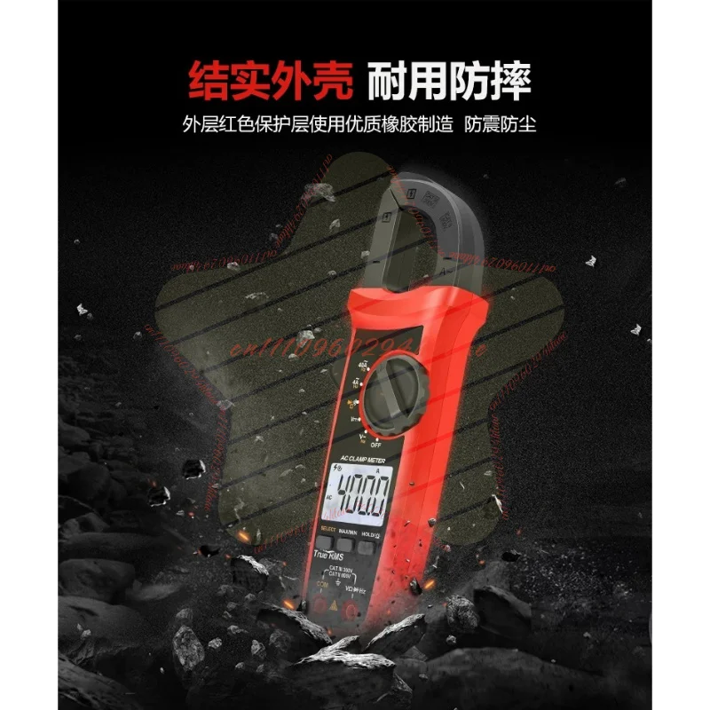ulide-ut201用高精度クランプメーターマルチメーターデジタルacおよびdc電流計クランプメーター
