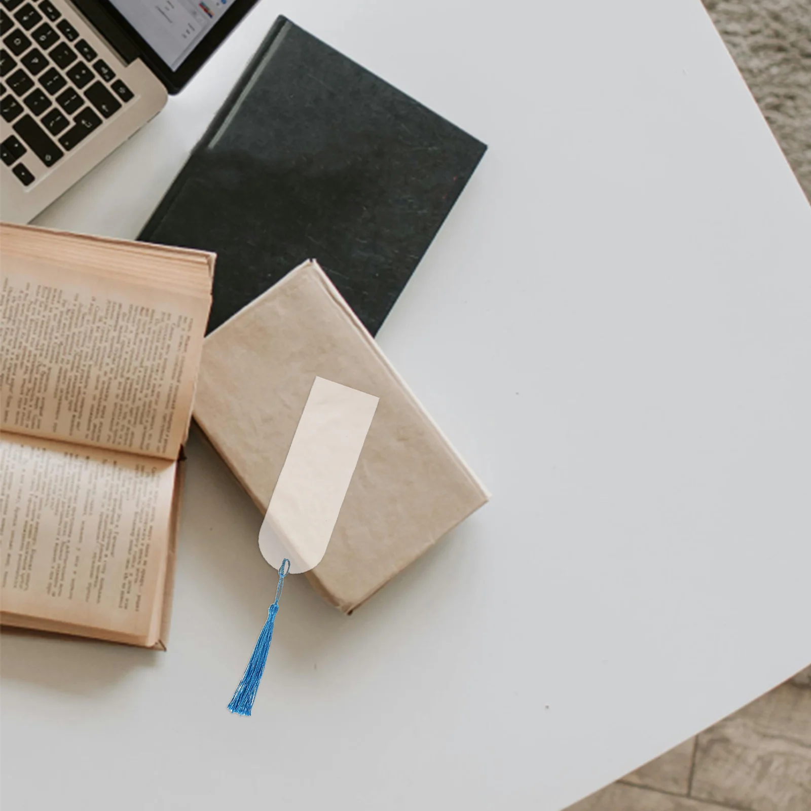 

20 set Transparent Bookmark Blanks Clear Acrylic Tags With Colorful Tassels For Diy Crafting Bookmarks Bulk Page Markers Student