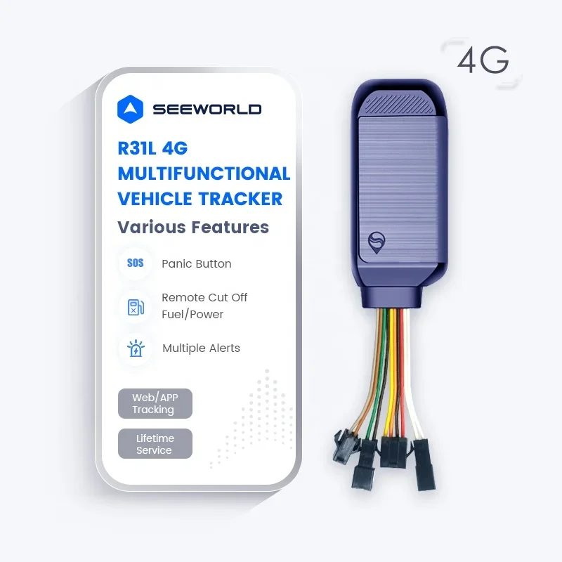 

R31L 4G LTE GPS-трекер для автомобилей противоугонное устройство слежения за грузовиком