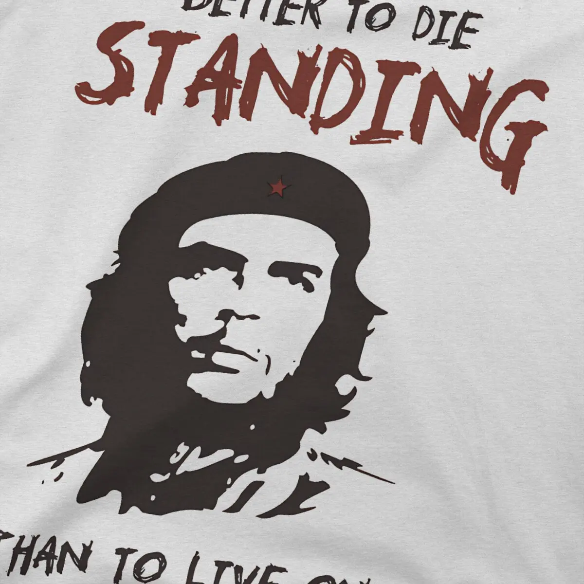 Che Guevara Classic Retro Tshirt Homme Men\'s Tees Polyester T Shirt For Men