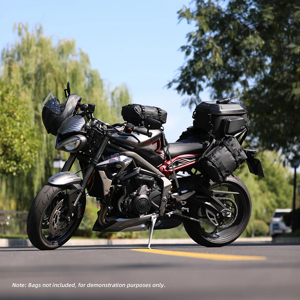 Rhinowalk Motorcycle Tank Bag Case Saddle Bag Case Universal Fit Off-Road Motorcycle Tank Pack Travel Outdoor Motorbike Luggage