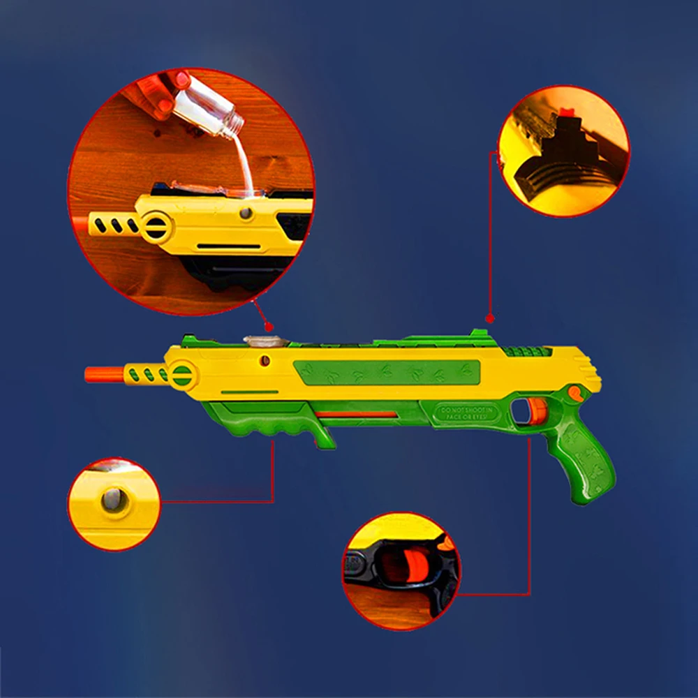 يطير قتل مسدس لعبة بندقية الملح بندقية صديقة للبيئة ABS يطير قتل بندقية الكبار لعبة بندقية تحلق هدية عيد الأطفال