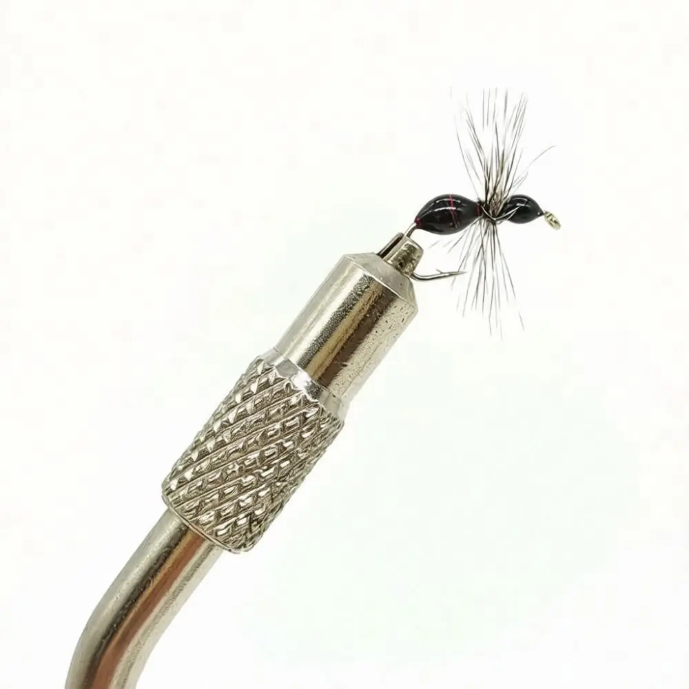 Compact Fly Tying Vise For Artificial Lure Making Fishing Hook Holder Tool Lightweight Equipment For Skilled Angler Tackle